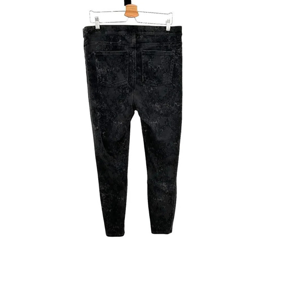 Spanx Jean-ish Ankle Legging Acid Wash Grey‎ Marble Plus Size 1X - Picture 6 of 11